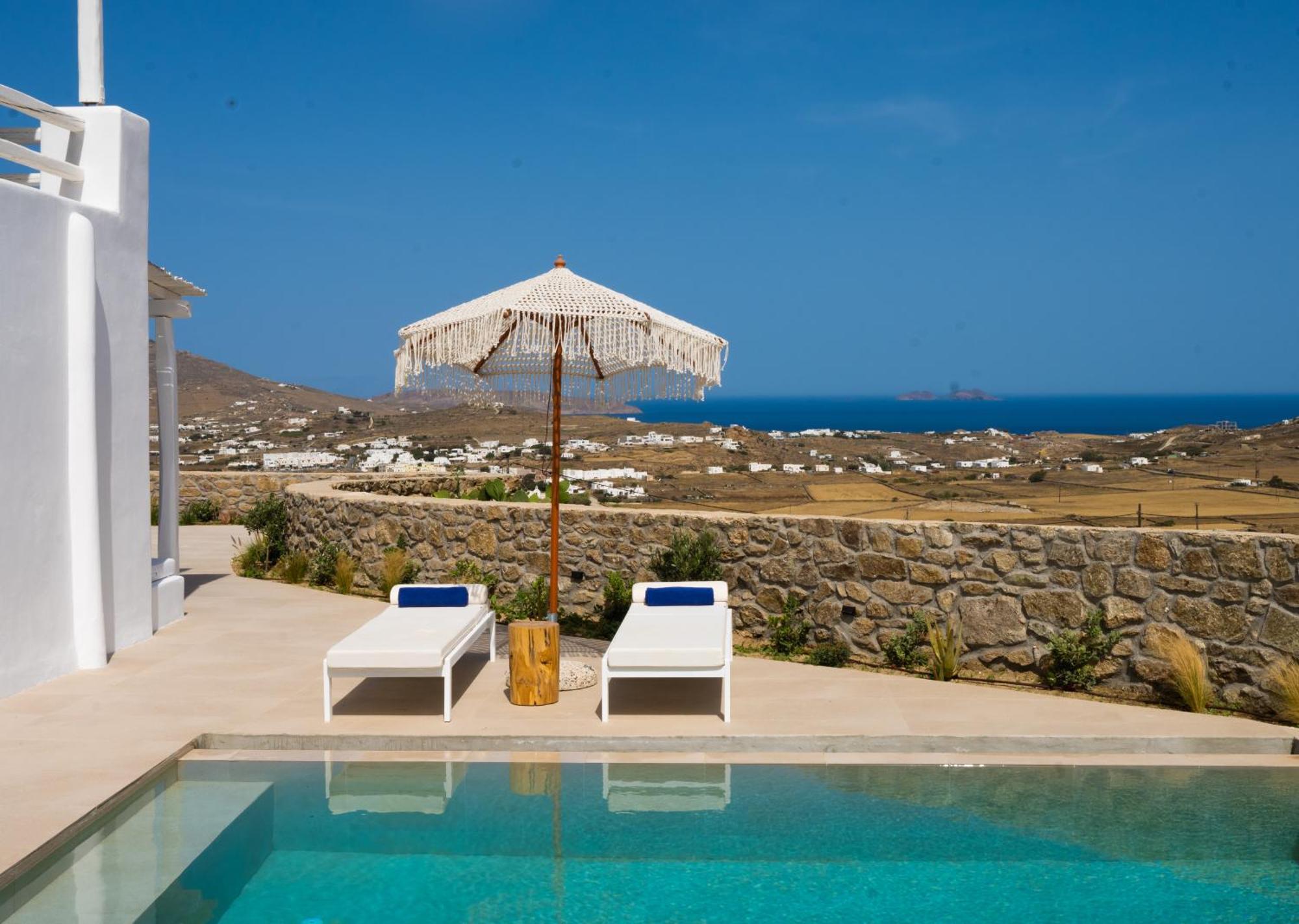 Sunrise Villa - Sea View Private Pools Mykonos Town Exterior foto