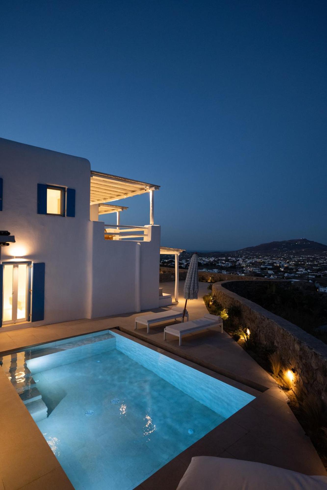 Sunrise Villa - Sea View Private Pools Mykonos Town Exterior foto