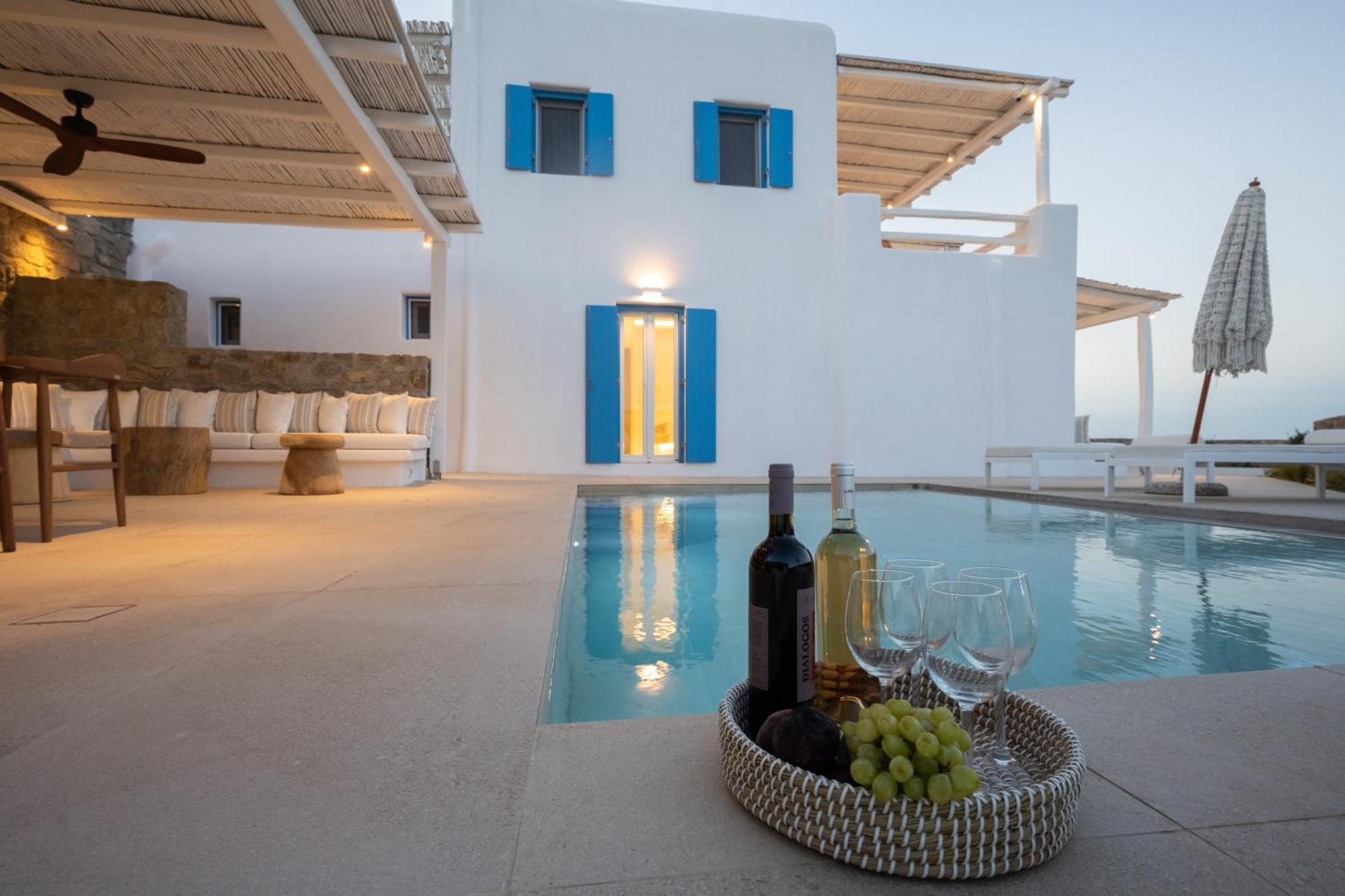 Sunrise Villa - Sea View Private Pools Mykonos Town Exterior foto