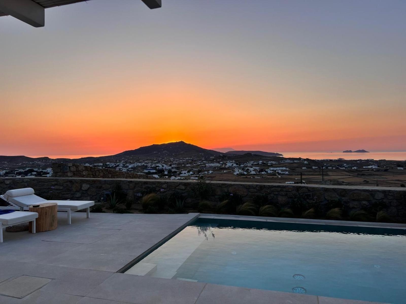 Sunrise Villa - Sea View Private Pools Mykonos Town Exterior foto